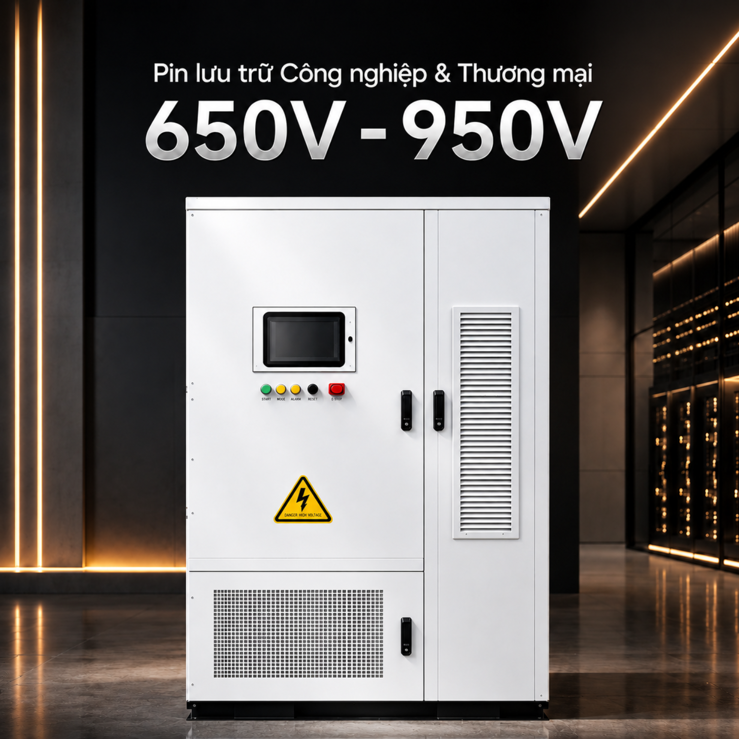 Pin lưu trữ Công nghiệp & Thương mại Plus CQ R-Series (R20K/R30K/R40K/R50K/R60K)